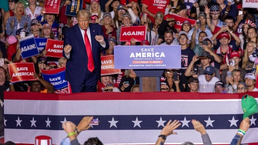 Trump Rally Wilmington NC