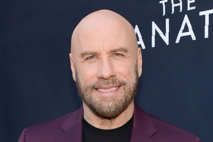 john travolta bald