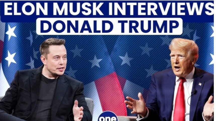 trump musk interview watch